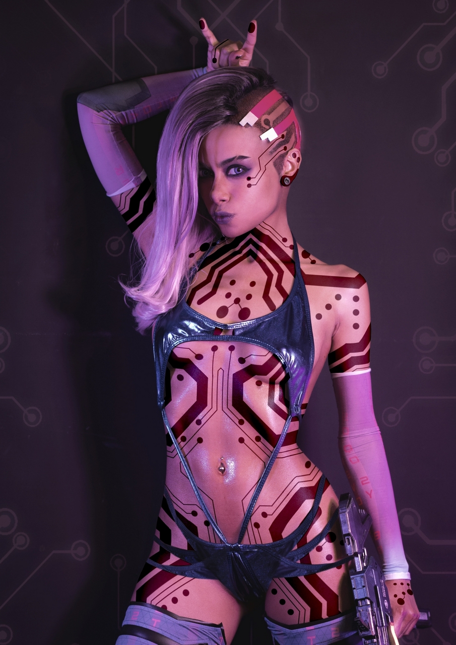 Cyberpunk Sombra Edit Done By Jackthebloody Tatto