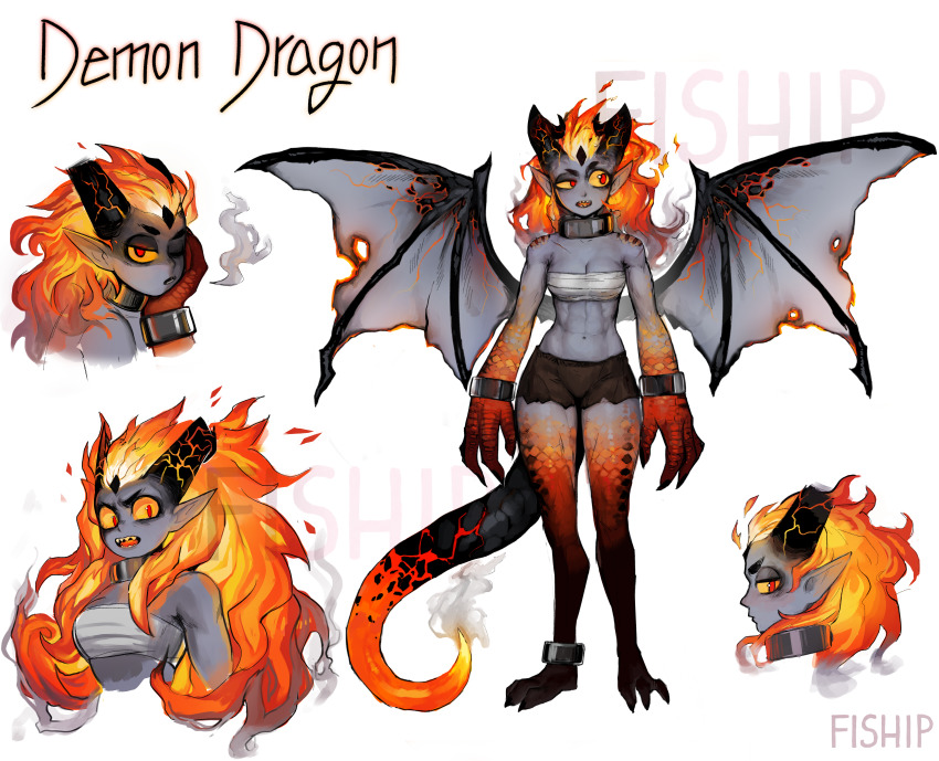 Demon Dragon By Fishi