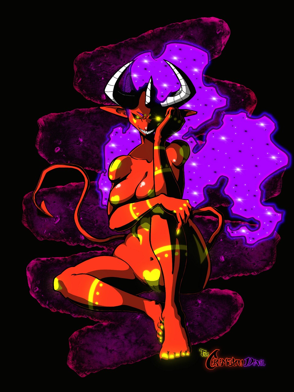 Demon Girl Syn Alabaste