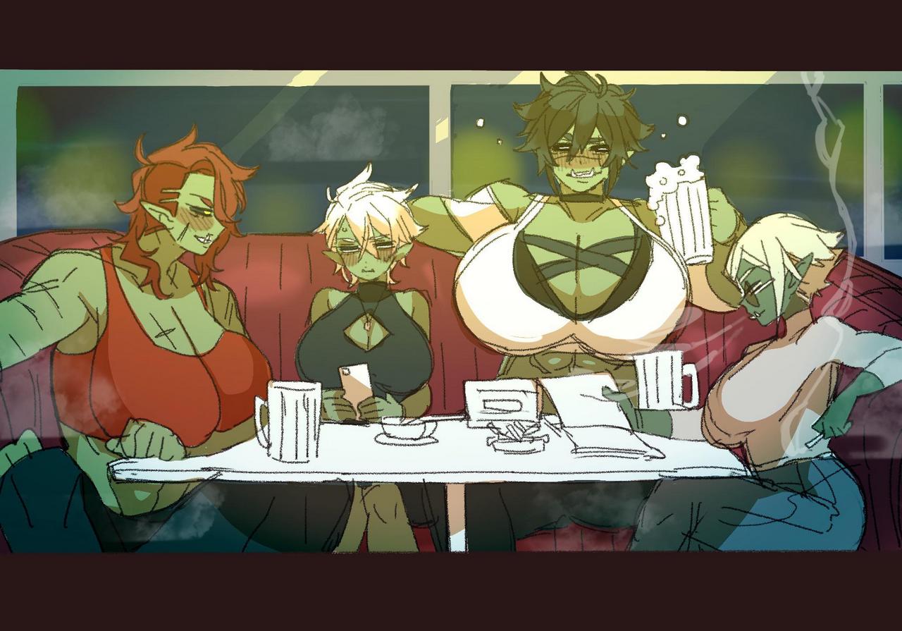 Dinner With Orc Ladie