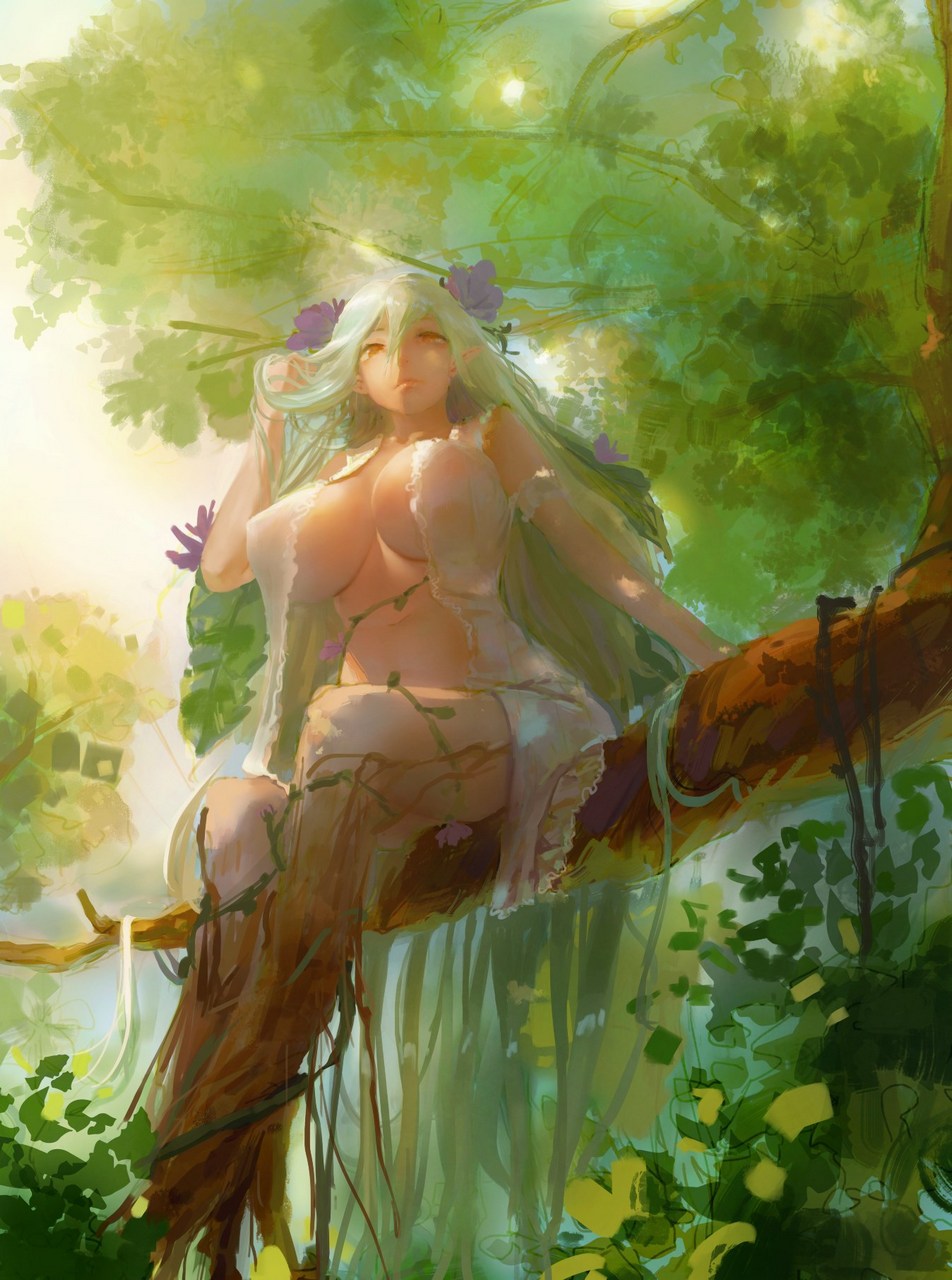 Dryad On The Look Ou