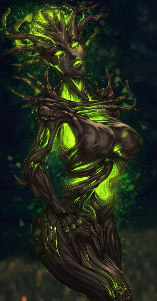 Dryads Are The Best The More Tree Like Dryads Are Even Better