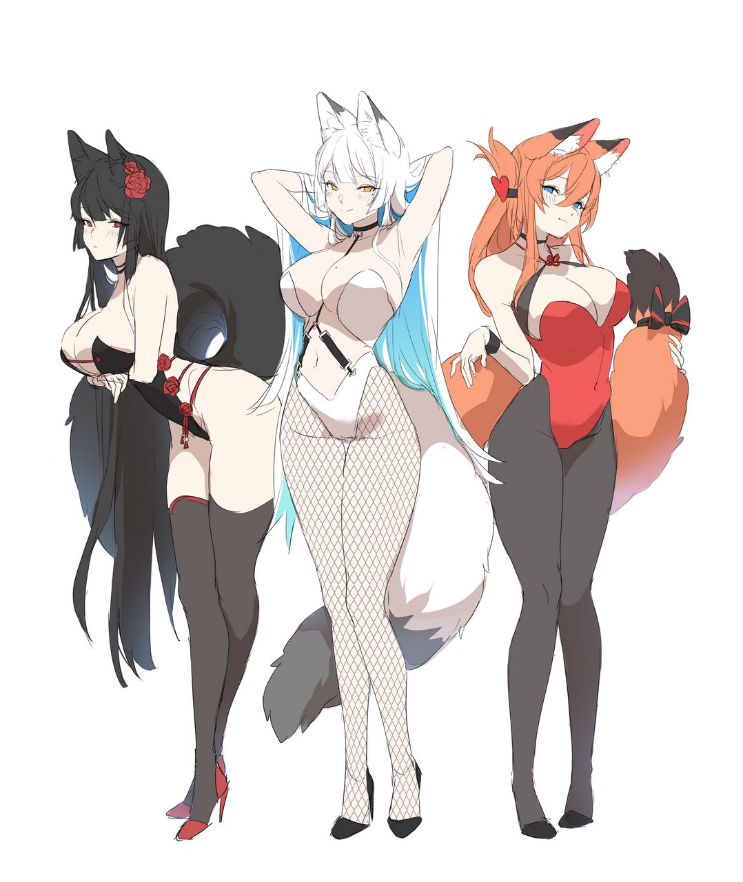 Fox Girls In Bunny Clothing Tacco Odi