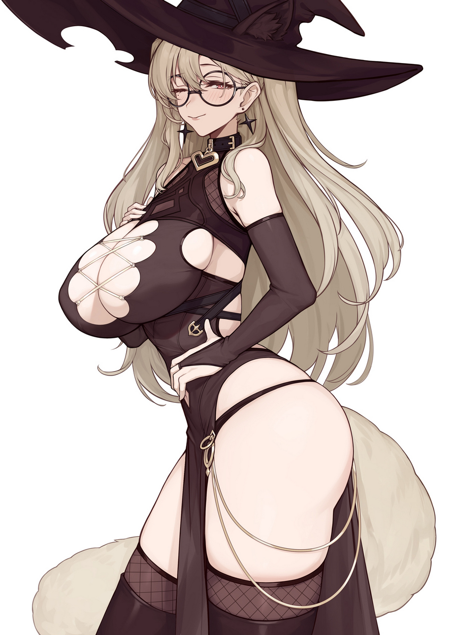 Foxy Witch Original By Eva