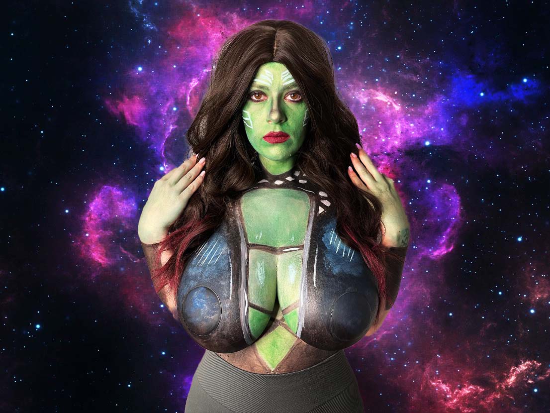 Gamora Cosplay Sorry For The Weird Background Still Learning How To Edi