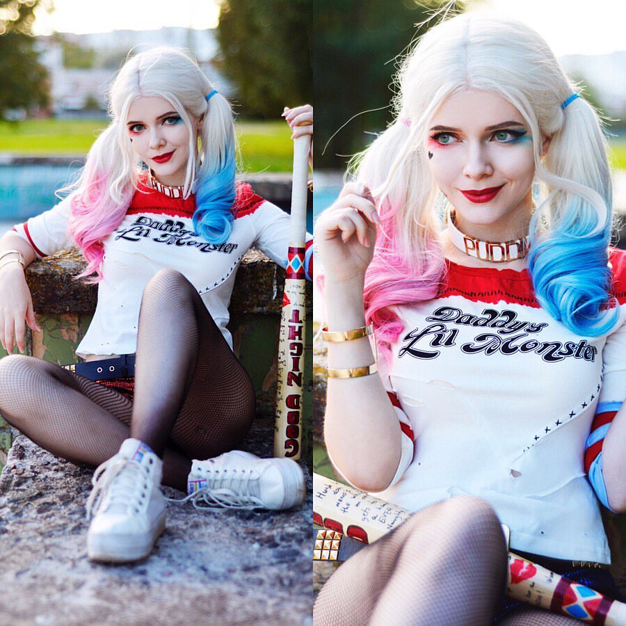 Harley Quinn Cosplay By Evenin