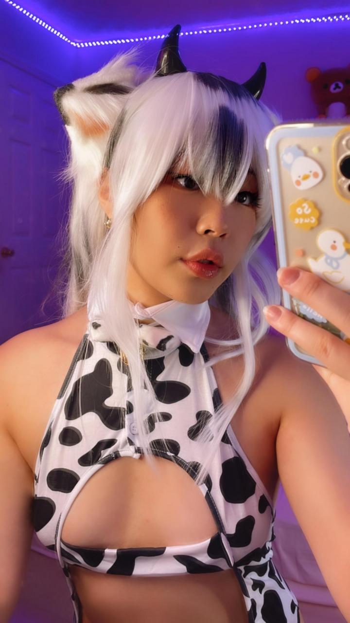 I Did A Cow Cosplay Look Yesterda