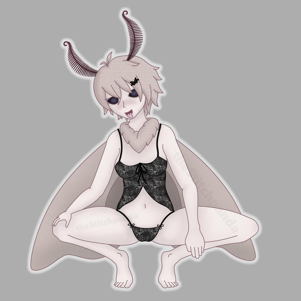 I Drew A Mothgirl A Lady Of The Night If You Wil