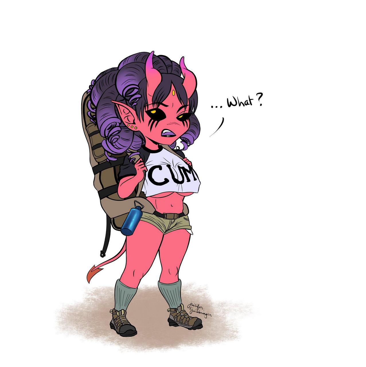 Imp Girl Going For A Hike Juicife