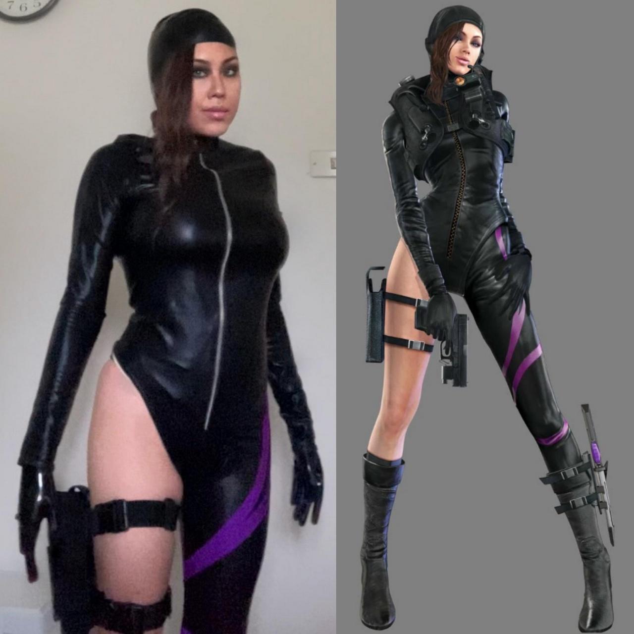 Jessica Sherawat From Resident Evil Revelations Cosplay By M