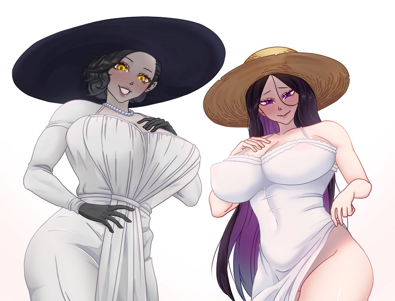 Just A Pair Of Big Ladies Wanting To Step On You Wa