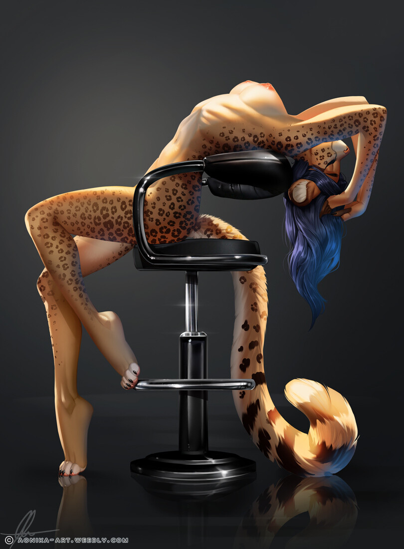 Leopard Girl Artist Oc Aonika Ar