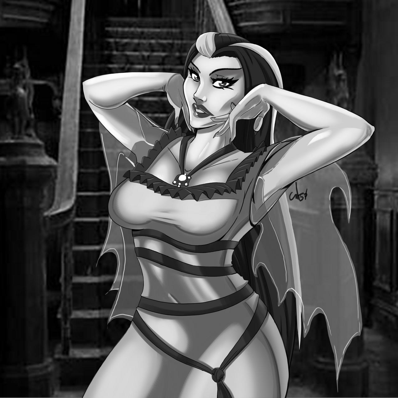 Lily Munster From The Munsters By Fiftycalvinar