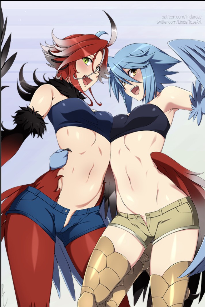 Lily X Papi Two Sexy Feathered Ladies Ready To Be Plucke