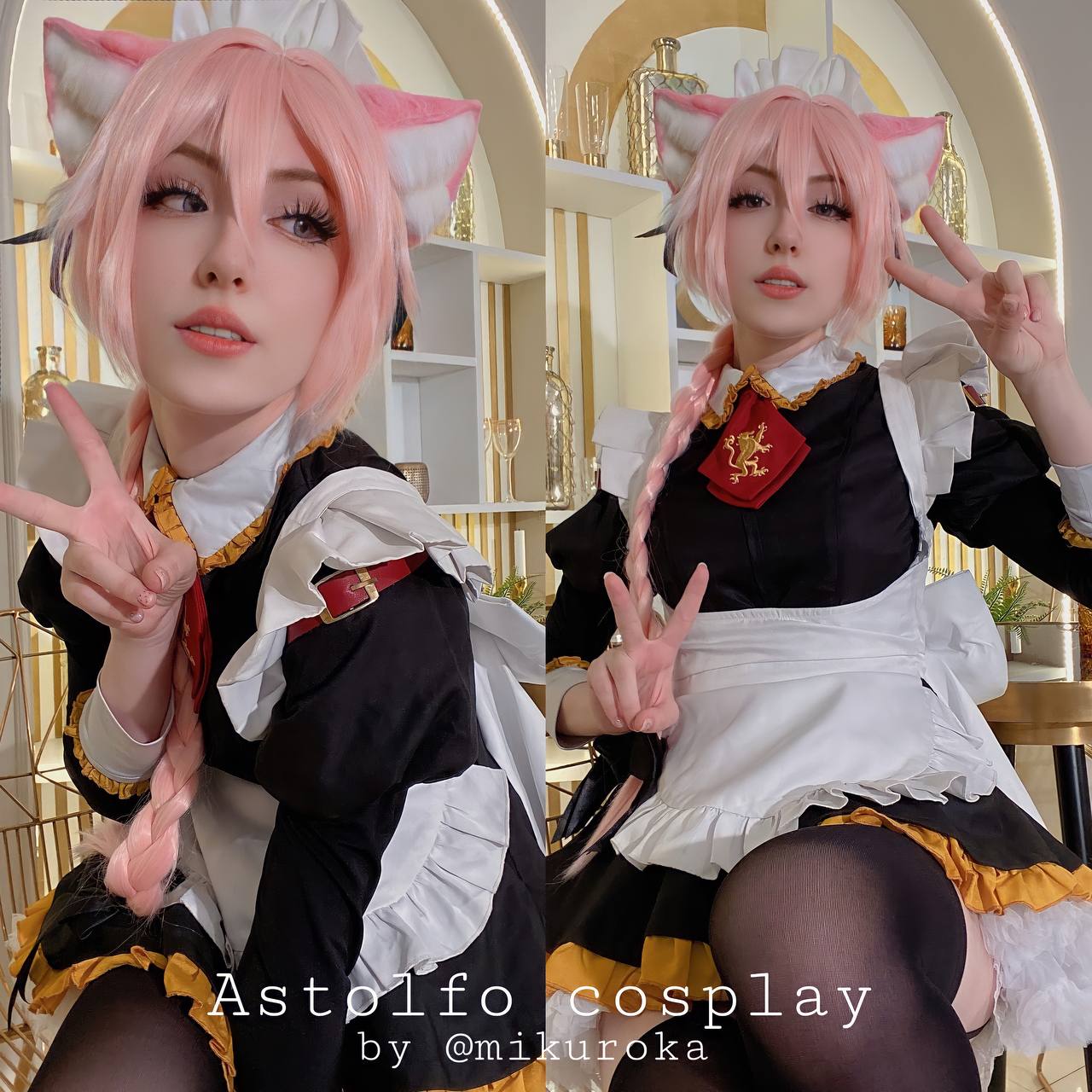 Maid Astolfo Cosplay By M