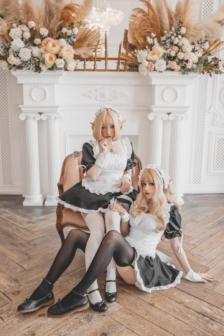 Maids Sisters Cosplay By Shorinya And Tenletter