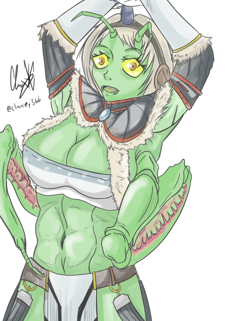 Mantis In Kirin Armor O