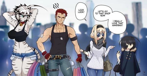 Miia Disain From Born Of Itheriont And The Gang Go Shoppin