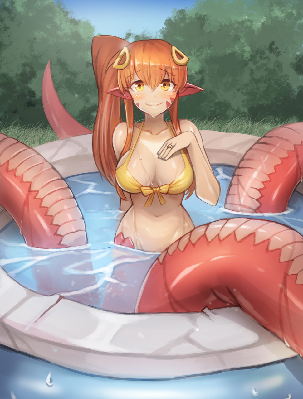 Miia In A Pool Sookmo Monster Musum
