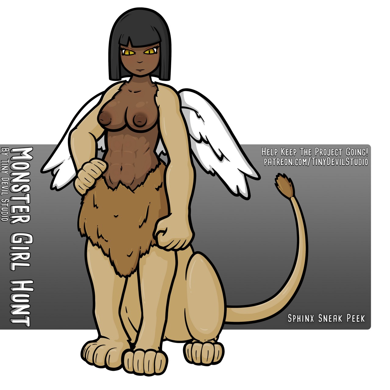 Monster Girl Hunt Sphinx Sneak Pee