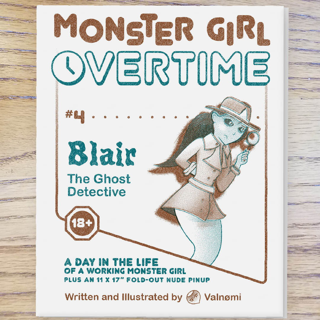 Monster Girl Overtime 4 Blair The Ghost Detective Valnom