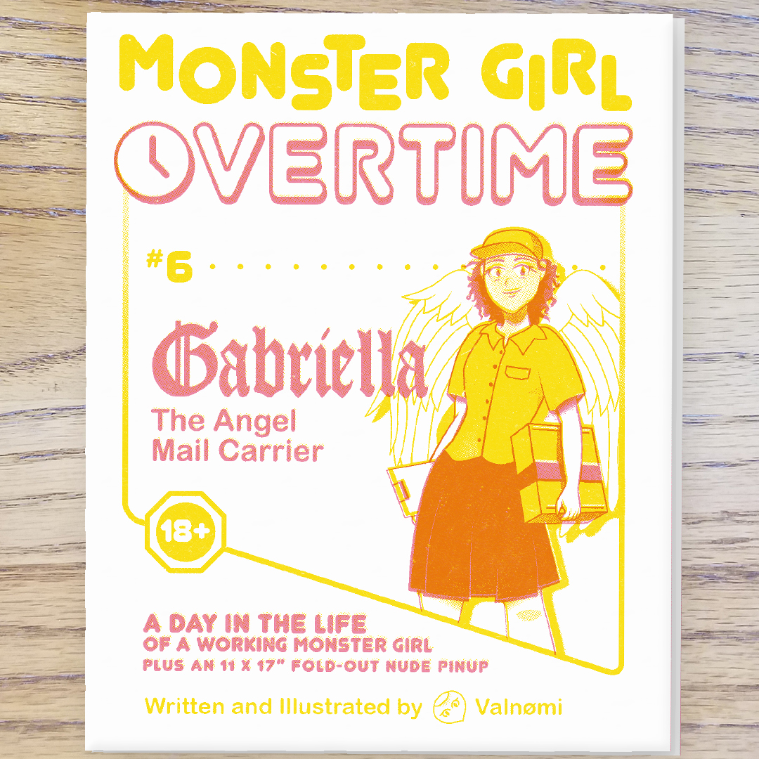 Monster Girl Overtime 6 Gabriella The Angel Mail Carrier Valnom