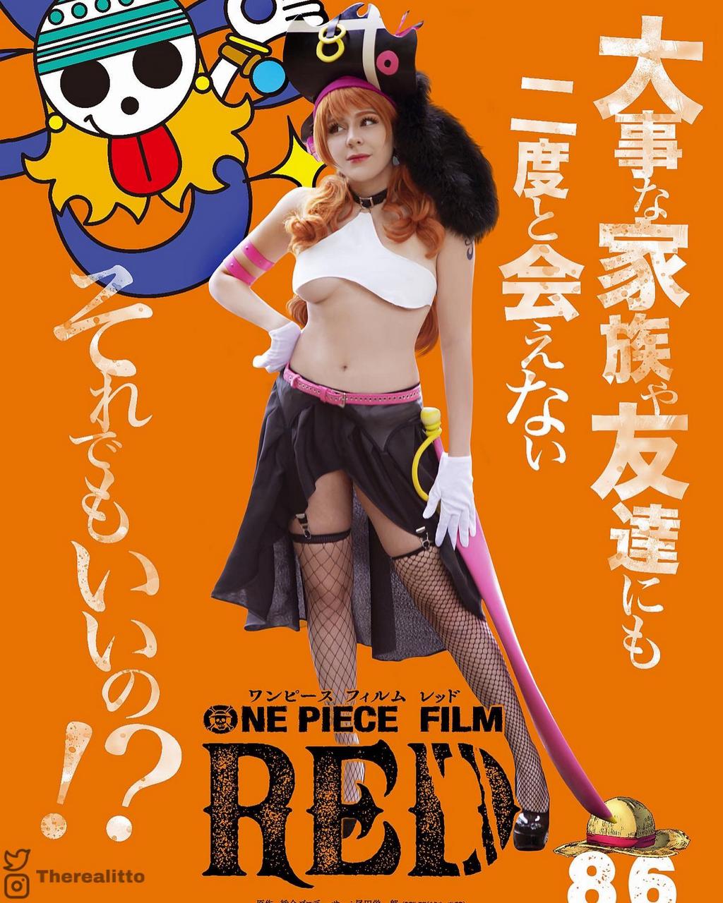 Nami One Piece Film Red Cosplay By The Real Itt
