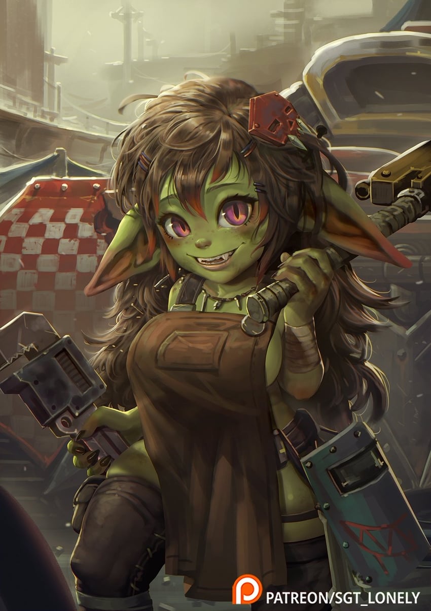 Ork Girl Warhammer 40