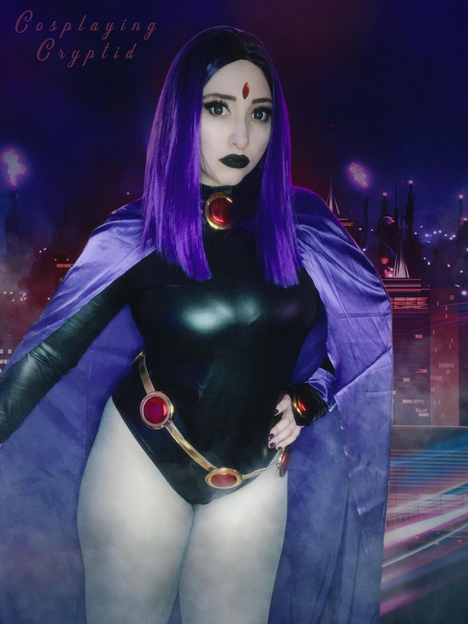 Raven From Teen Titans By Cosplaying Cryptid
