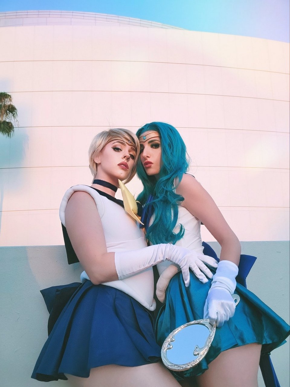 Sailor Uranus And Sailor Neptune By Anya Braddock And Odfe
