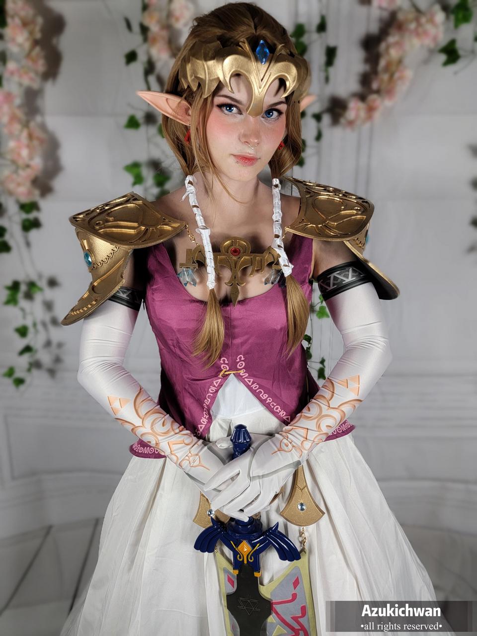 Self Princess Zelda By Azukichwa