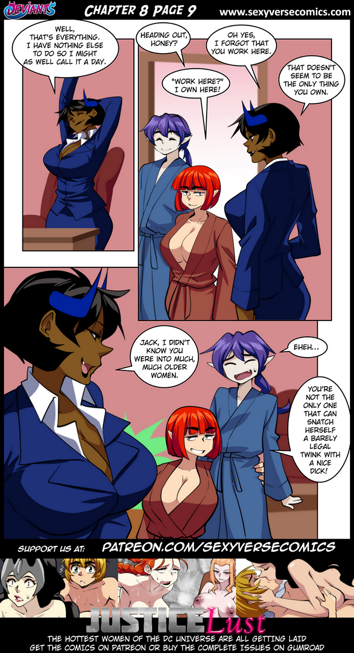 Sexyverse Comics Deviants Chapter 8 Page