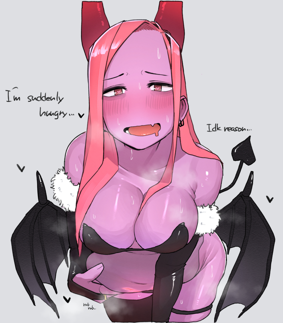 Shes Hungry Feed Her Oc Pink By Ohas