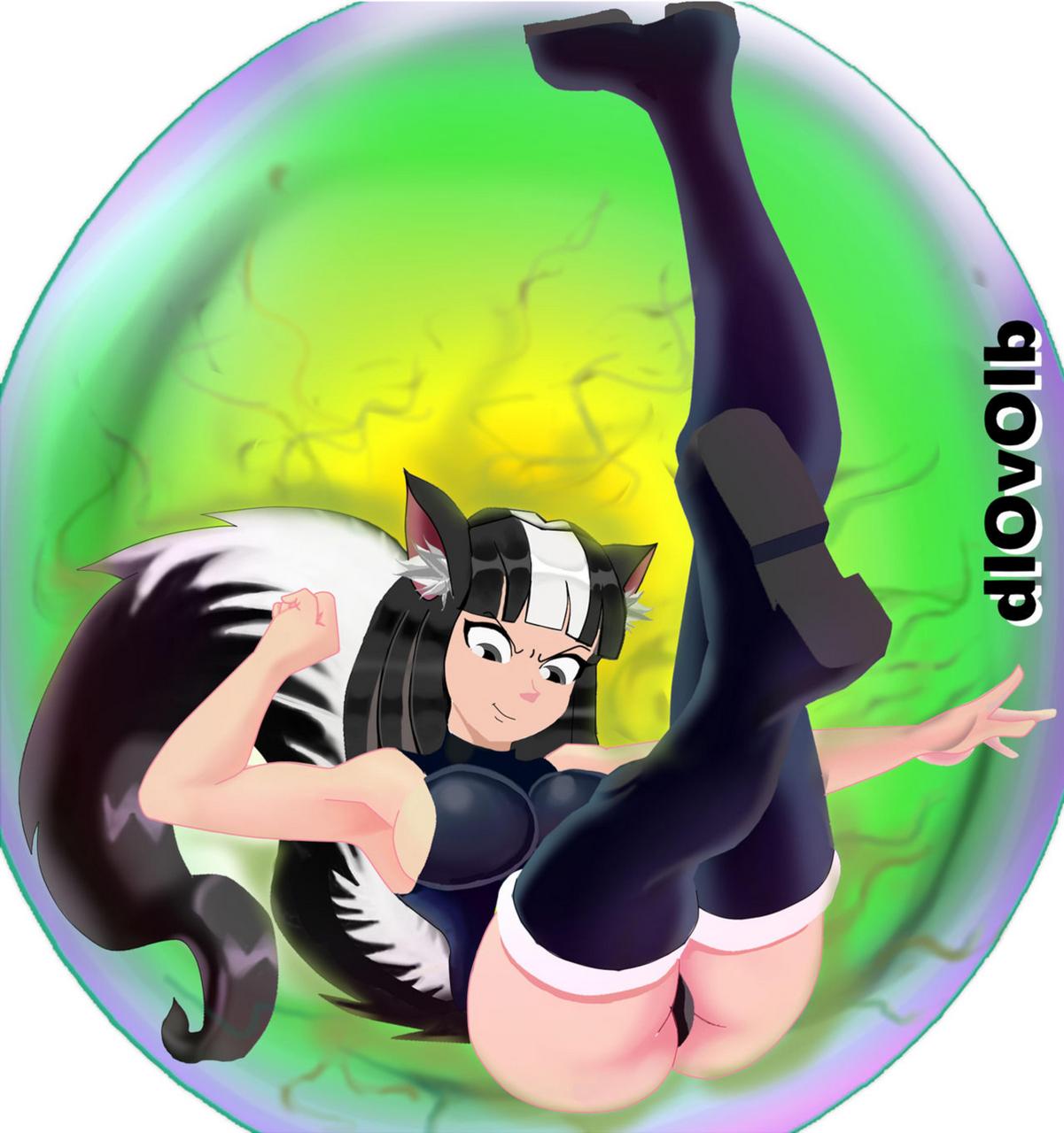 Stinkys Bubble Butt Bomb Skunk By Dlovol