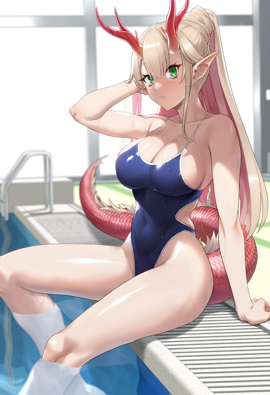 Swimsuit Dragon Girl Prim