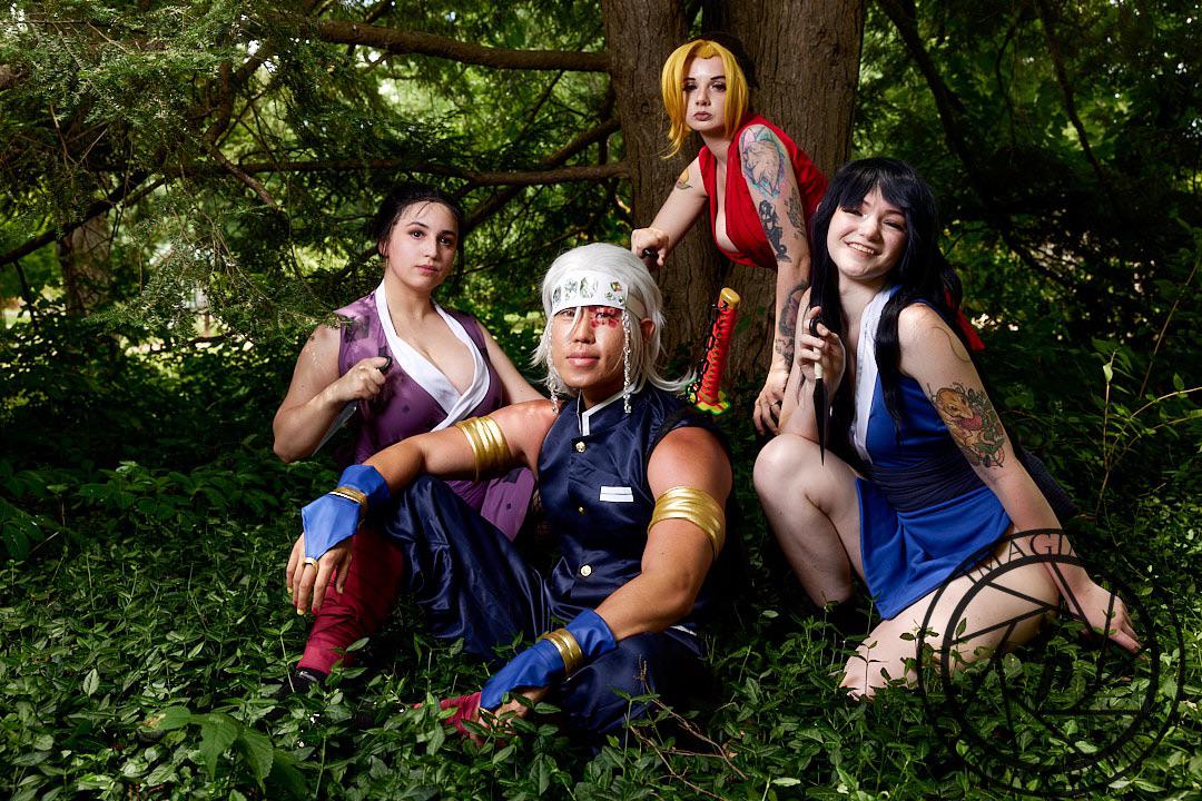Tengen And Wives By Elle Chu Elizawitchcosplay Eloritia Cosplay And Gill I