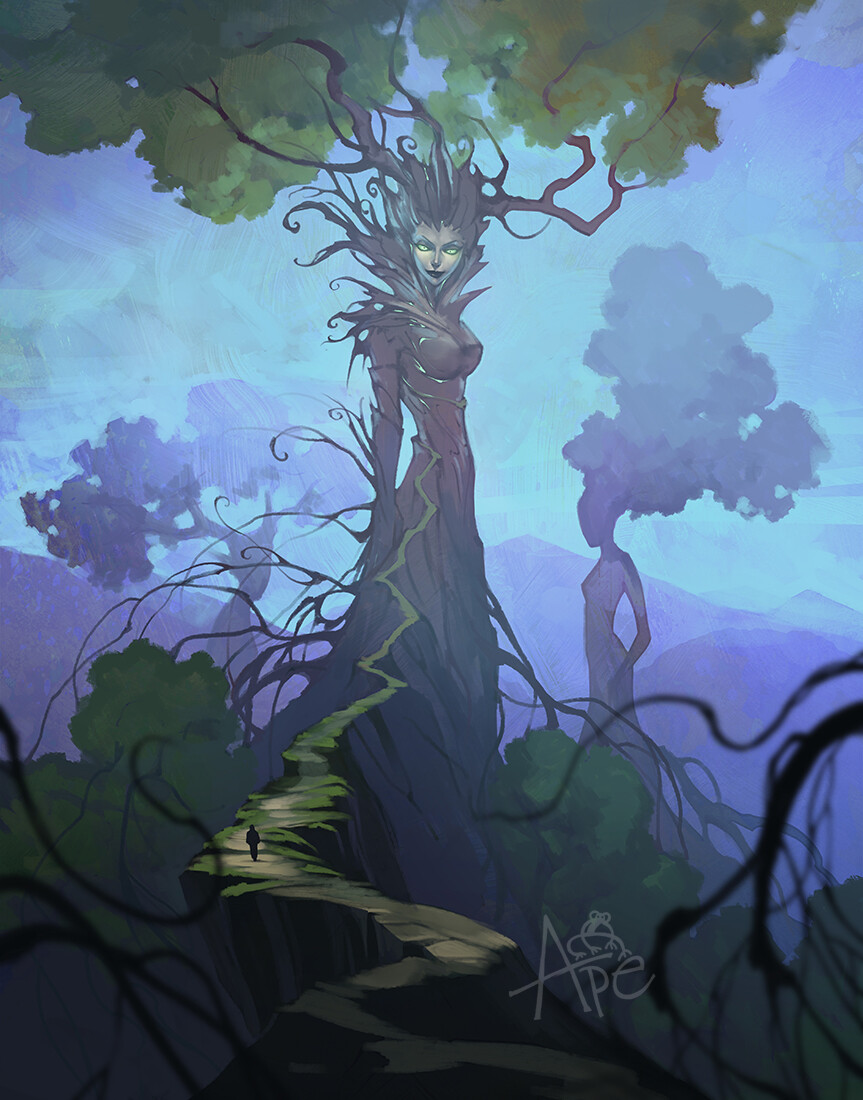 The Beauty Of Dryad