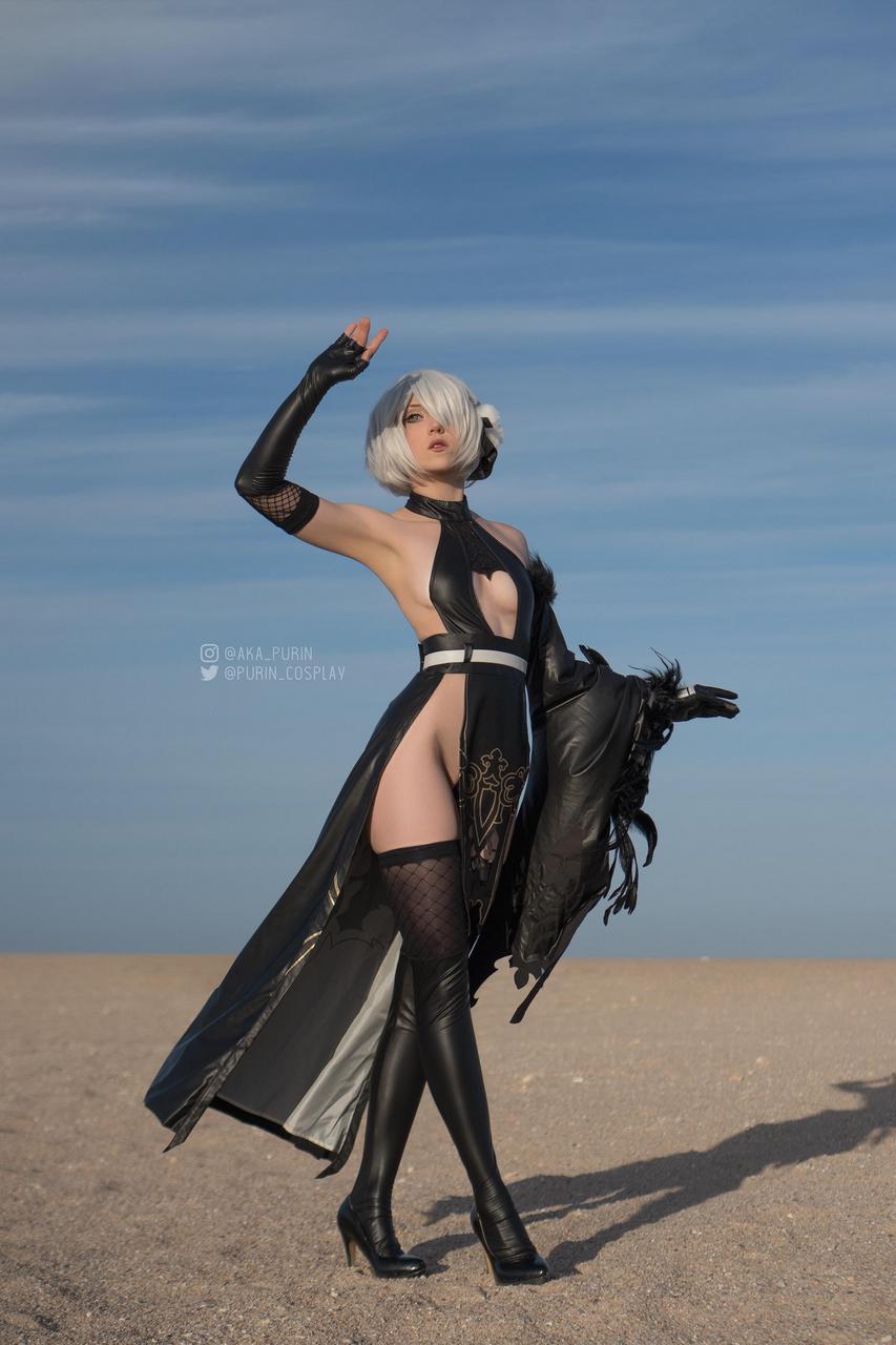 The Best Yorha Arrives To Serve The Humanity With Her Thiccnes Nier Automata By Puri
