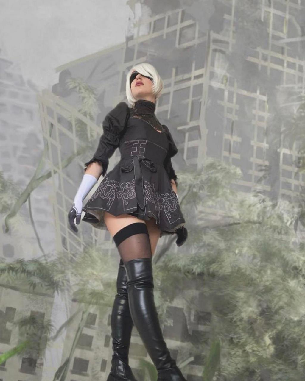 The Machines Dont Have Feelings You Said It Yourself 2b Cosplay Heh