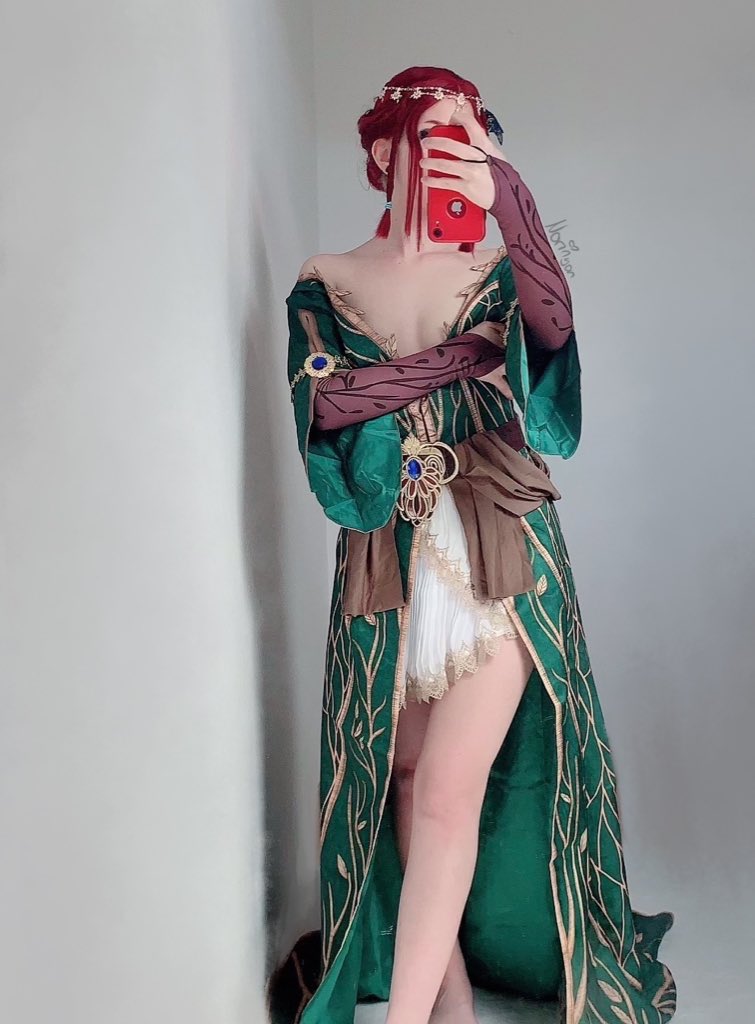 Triss But Flat Triss Merigold From The Witcher By X Nori Sel