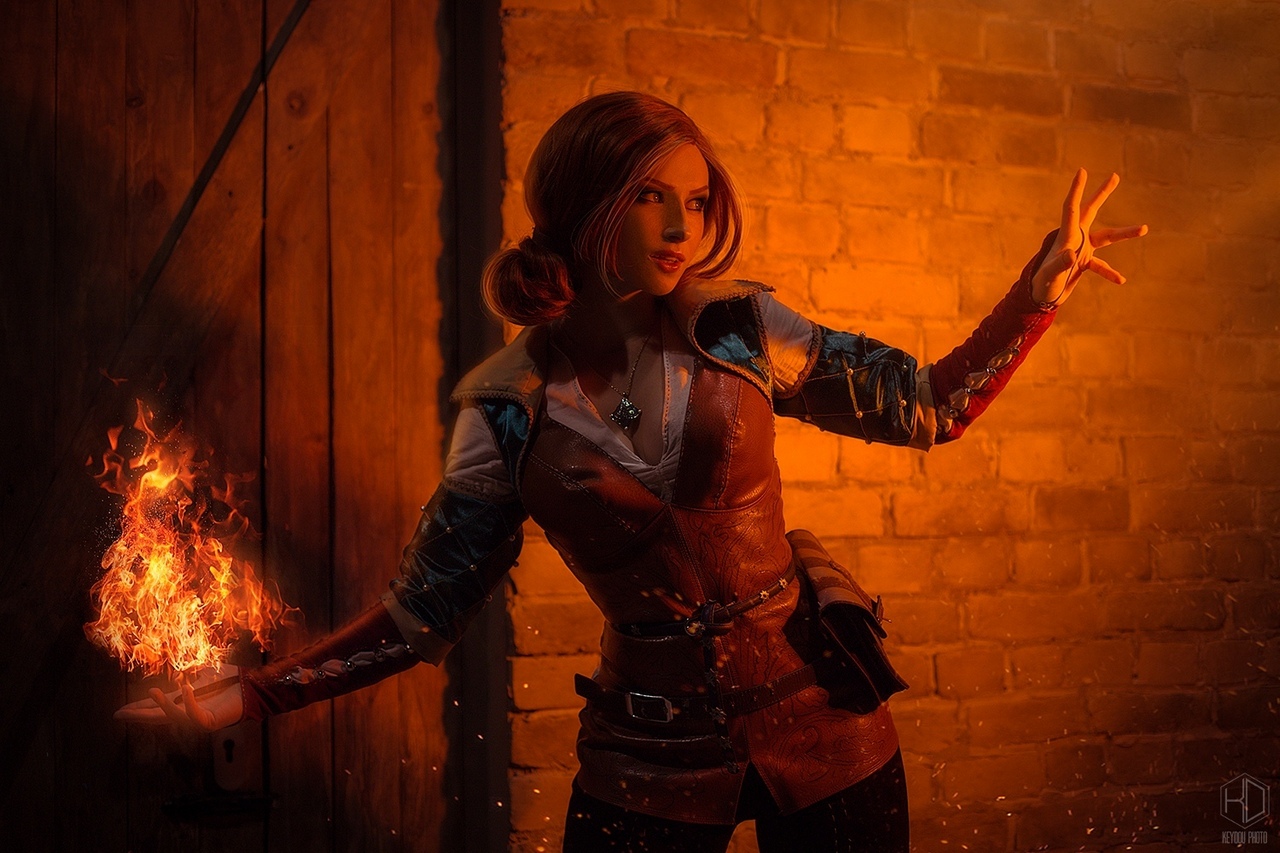 Triss Merigold From The Witcher 3 Wild Hunt By Lady Melamori Self