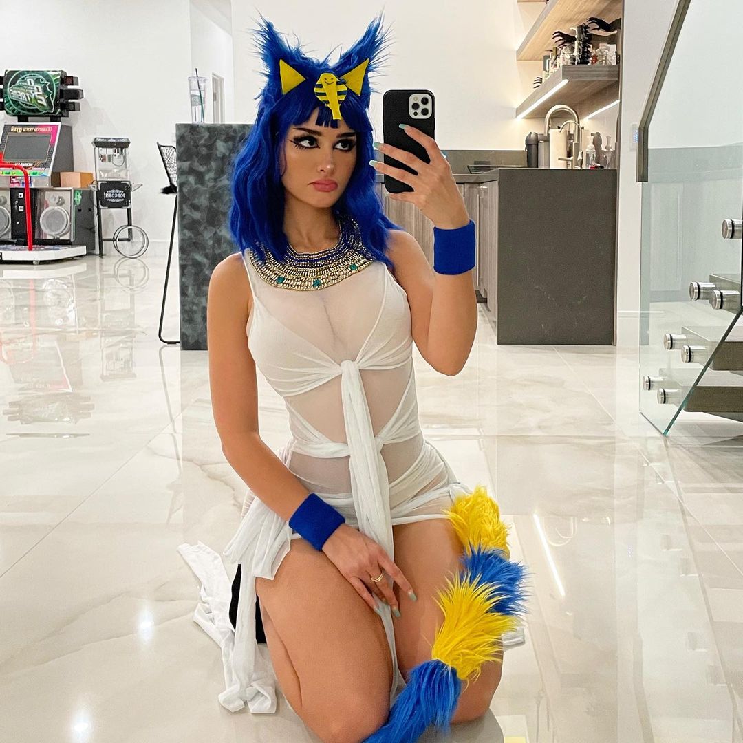 Very Rushed Ankha Cosplay By Sssniperwol