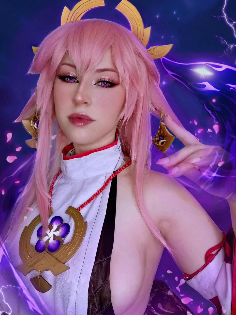 Yae Miko Cosplay And Edit By Lucyldan