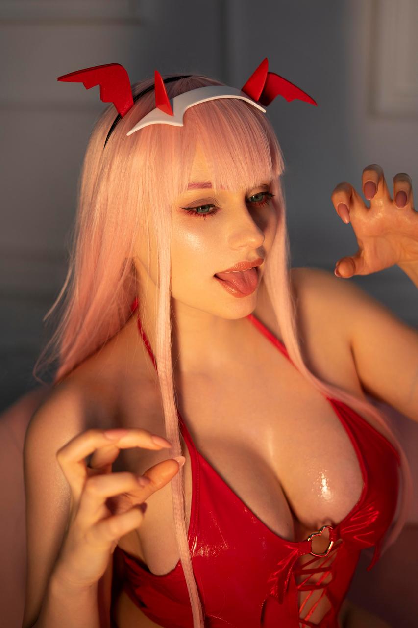Zero Two From Darling In The Franxx By Shador