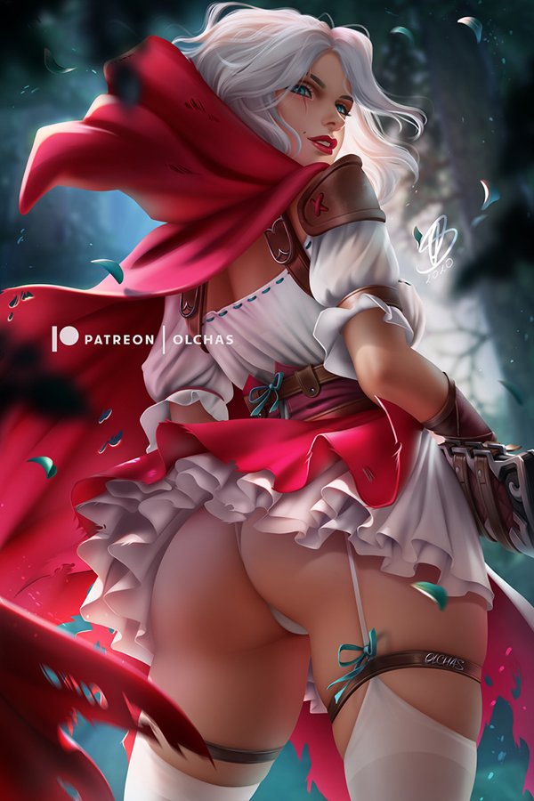 Olchas Little Red Riding Hood Character Ashe Overwatc