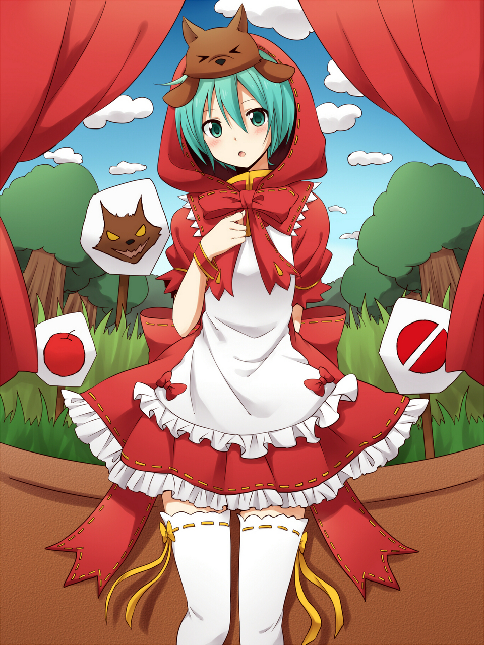 Sudachi Calendar Hatsune Miku Little Red Riding Hood Characte