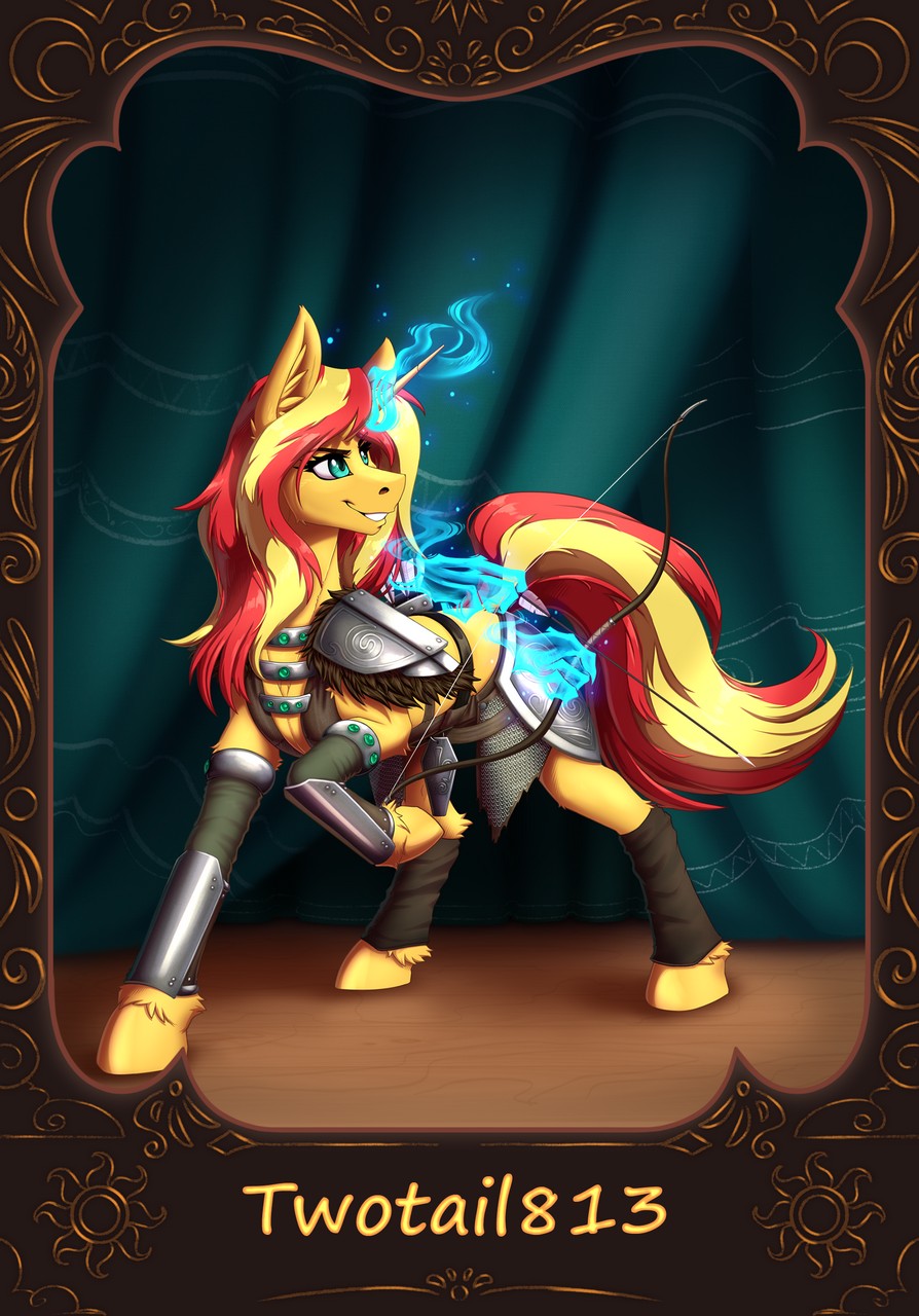 Aela The Huntress Sunset Shimmer Eg By Twotail81
