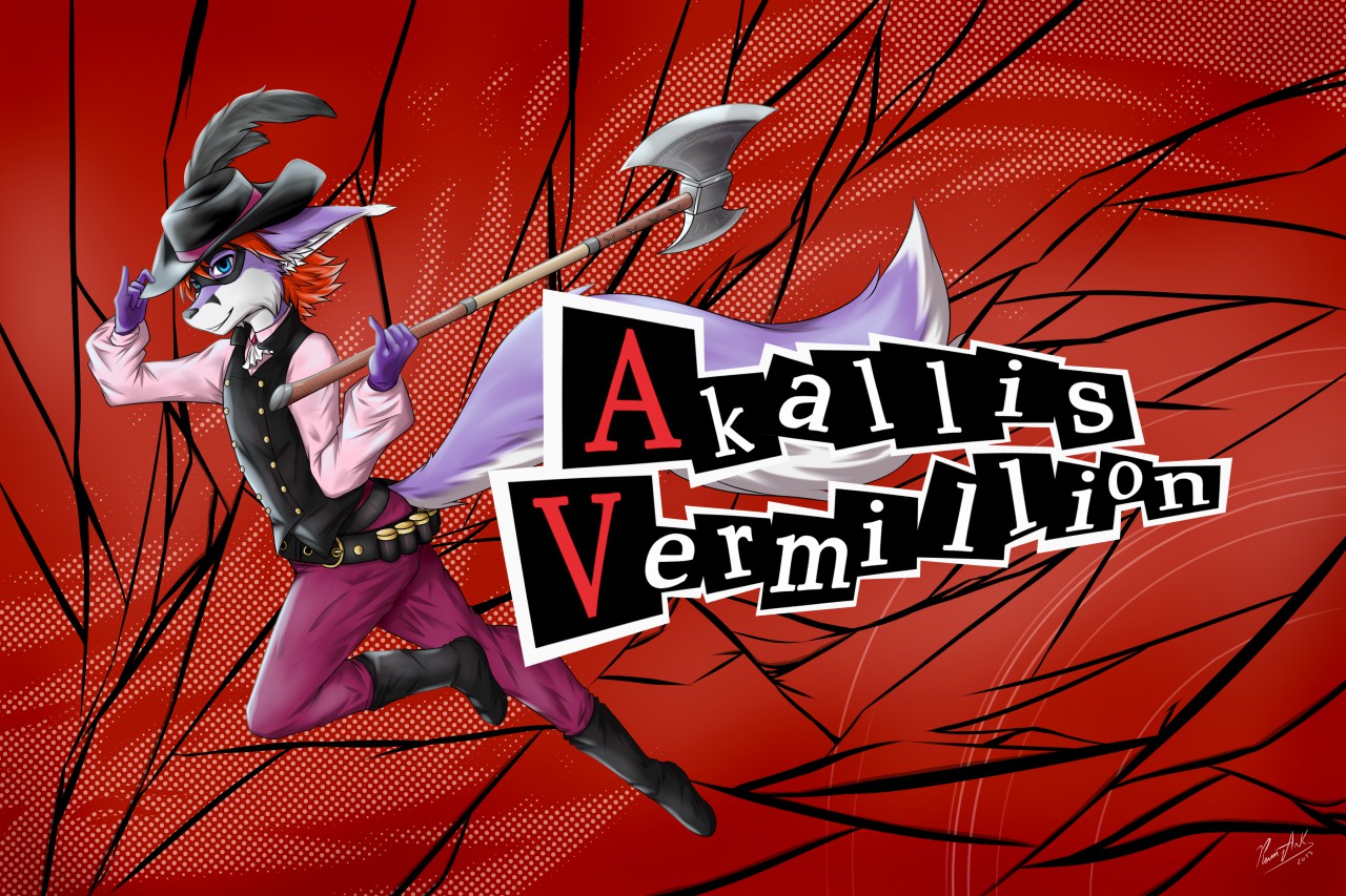Akallis Vermillion Noir Persona By Raven Ar