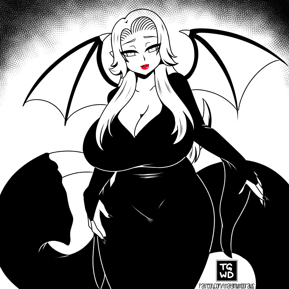 Akna That Girl Whodraws Morticia Addams By That Girl Whodraw