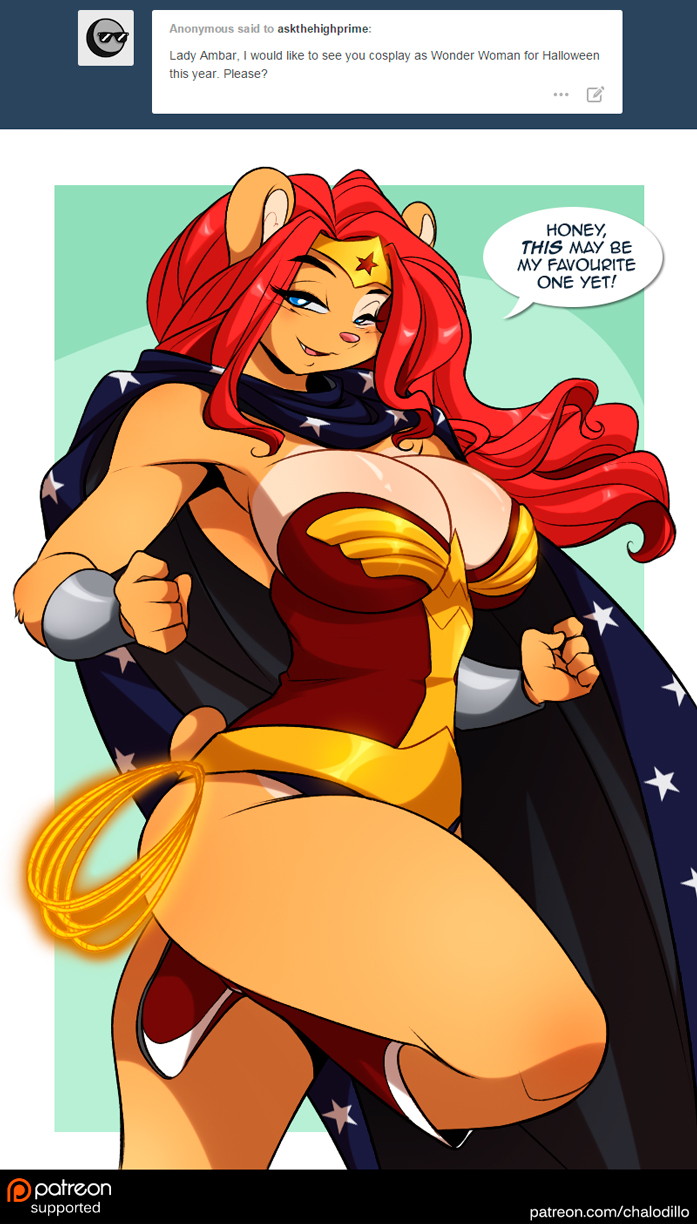 Ambar Webcomic Character Wonder Woman By Chal